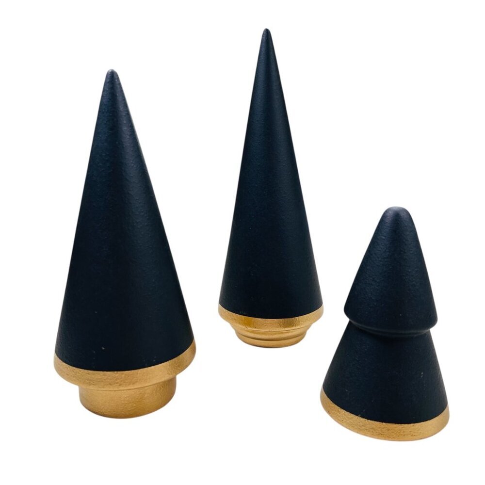 Black Gold Modern Ceramic Trees Minimalist Nordic Style Decoration Tabletop Acce